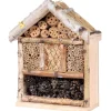 Insektenhotel 'Rustikal' mit Schilfdach medium 30 x 12 x 37 cm