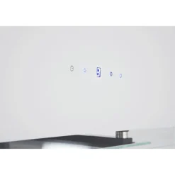 Inselhaube 'CH11050IW' Metall/Glas weiß 50 cm