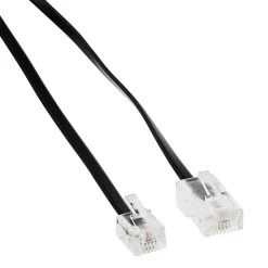 ISDN-Anschlusskabel RJ-11/RJ-45 schwarz 3 m