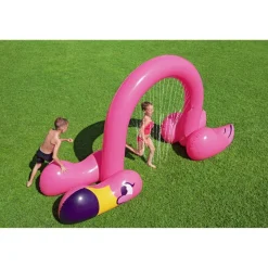 Jumbo Wassersprinkler 'Flamingo' pink 340 x 110 x 192 cm