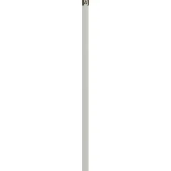 Kabelbinder-Set Edelstahl silbern 25 cm 10 Stück