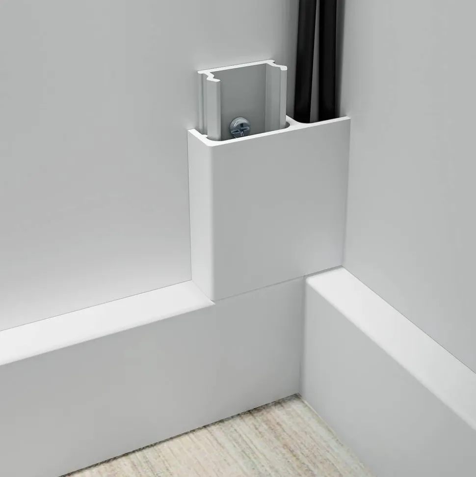 Kabelkanal 'Tine' 200 x 6,3 x 1,9 cm weiß