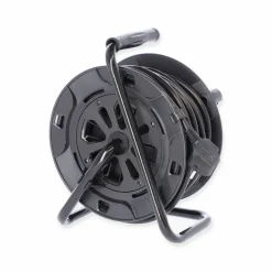 Kabeltrommel 4-fach schwarz 15 m