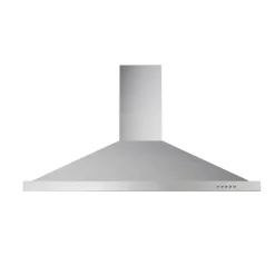 Kaminhaube 'CH44068-90IX-A' Edelstahl 90 cm