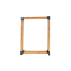 Kaminholzregal 'Michel XL' naturfarben 138 x 180 x 40 cm