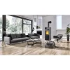 Kaminofen 'Dublin' Naturstein/Stahl schwarz-grau 6 kW