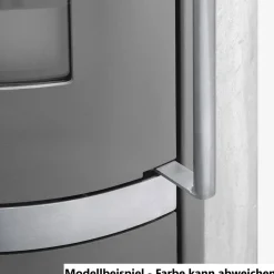 Kaminofen 'Faro Aqua 2.0' wasserführend Stahl/Sandstein 7 kW