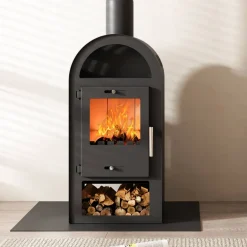 Kaminofen 'Magna 3.0' Stahl schwarz 7 kW