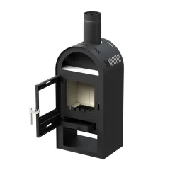 Kaminofen 'Magna 3.0' Stahl schwarz 7 kW