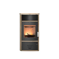 Kaminofen 'Modena 4.0 STS' schwarz 6,5 kW