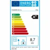 Kaminofen 'Oval' schwarz/metallic 8,7 kW