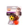 Katzenspielzeug Moosgummiball Ø 4 cm 4 Stück
