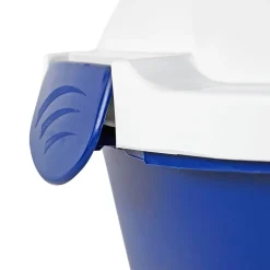 Katzentoilette "Space 60" Abdeckrahmen 56 x 43 x 14 cm blau/weiß