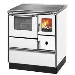 Küchenofen 'K 176 F/A-70' links weiß 5,2 kW