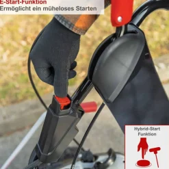 Kehrmaschine 'SC2200PE' inkl.Schneeschild, Sammelbehälter