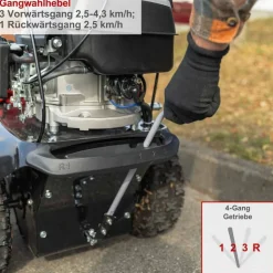 Kehrmaschine 'SC2200PE' inkl.Schneeschild, Sammelbehälter
