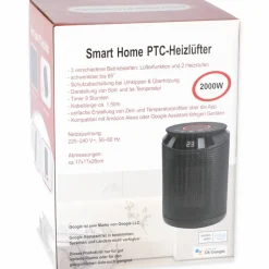 Keramik-Heizlüfter mit Wifi und Fernbedienung 2000 W