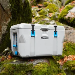 Kühlbox 'Premium' grau 73 Liter 47 x 76 x 47 cm
