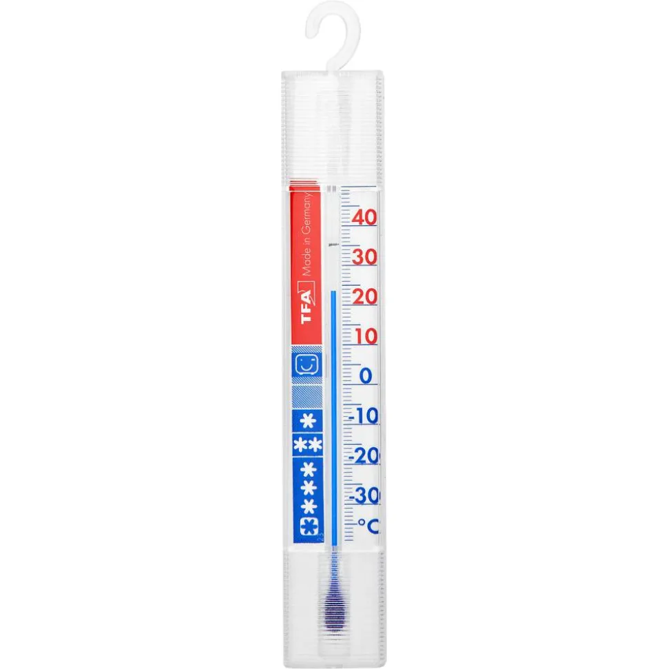 Kühlthermometer Kunststoff transparent 2,4 x 0,9 x 15,5 cm