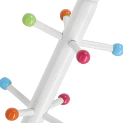 Kinder-Kleiderständer mehrfarbig 38 x 125 x 38 cm
