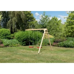 Kinderspielhaus 'Frieda' naturbelassene nordische Fichte 347 x 291 x 264 cm