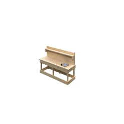 Kinderspielküche 'Tony' Fichtenholz naturbelassen 119,5 x 44 x 79 cm