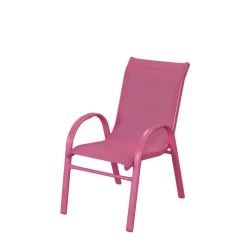 Kinder-Stapelstuhl 'Lorenz' pink 51 x 36 x 58 cm