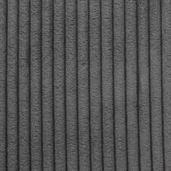 Kissen 'Cord' anthrazit 65 x 65 cm