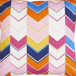 Kissen 'Helia' bunt 40 x 40 cm