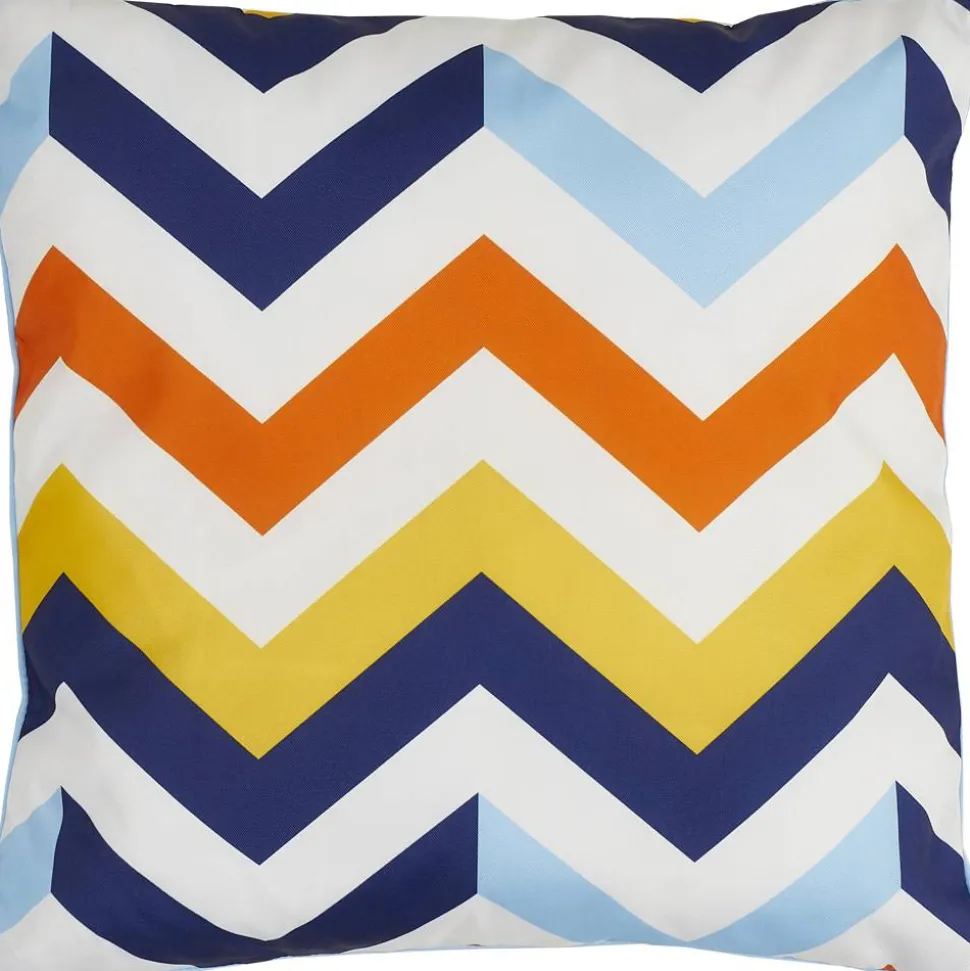 Kissen 'Helia' bunt 40 x 40 cm