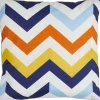 Kissen 'Helia' bunt 40 x 40 cm