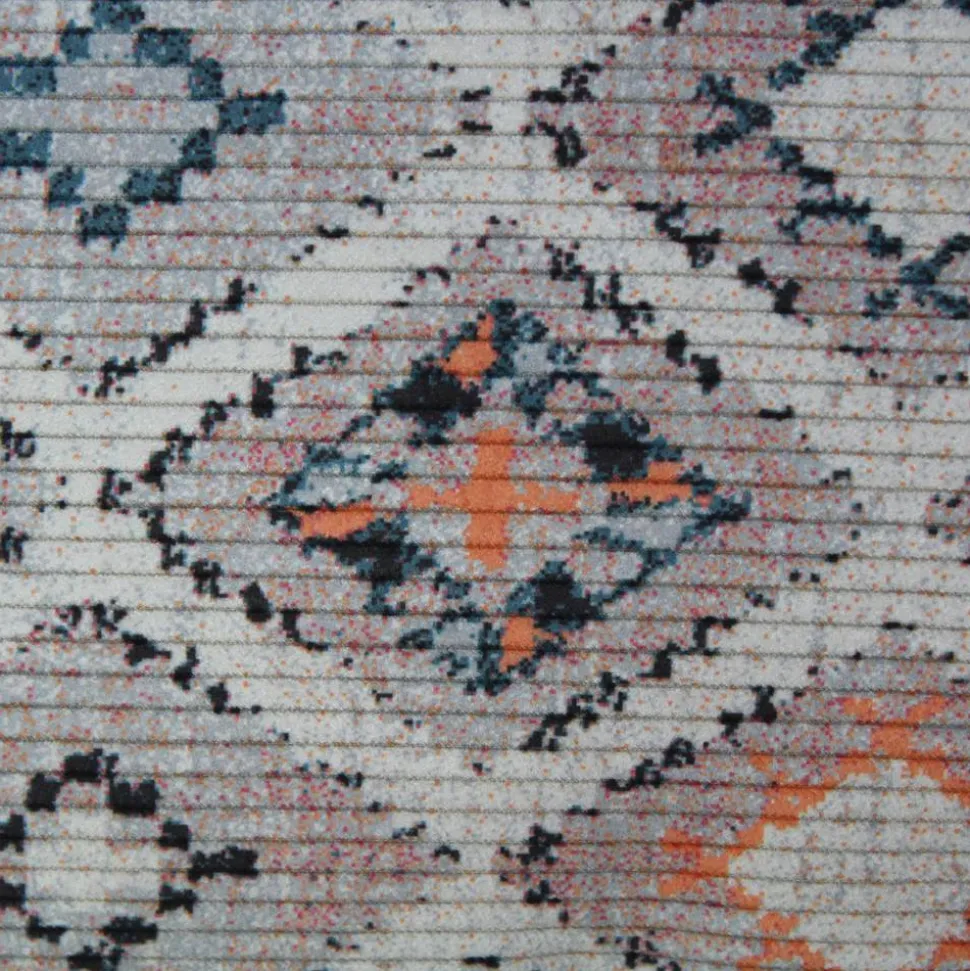 Kissen 'Ikat Cord' mehrfarbig 30 x 50 cm