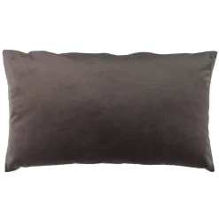 Kissen 'Samt' grau 30 x 50 cm