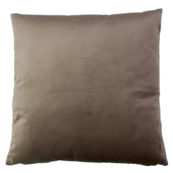Kissen 'Samt' naturfarben 45 x 45 cm