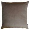 Kissen 'Samt' naturfarben 65 x 65 cm