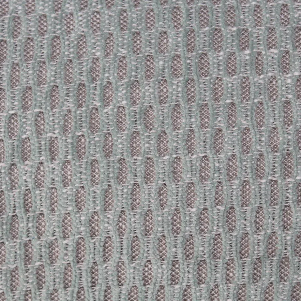 Kissen 'Wabe' grün/grau 30 x 50 cm