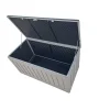 Kissenbox 'Aik' Polypropylen grau 160 x 76 x 75 cm