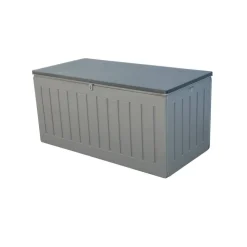 Kissenbox 'Aik' Polypropylen grau 160 x 76 x 75 cm