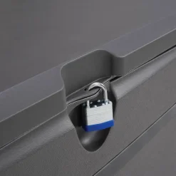 Kissenbox Polyethylen anthrazit 153 x 68 x 61 cm