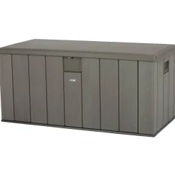 Kissenbox Polyethylen dunkelgrau 151 x 69 x 72 cm