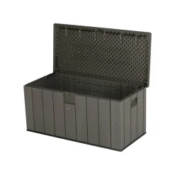 Kissenbox Polyethylen dunkelgrau 151 x 69 x 72 cm