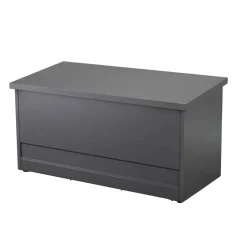 Kissenbox 'Romy' Stahl grau 134 x 71 x 62 cm