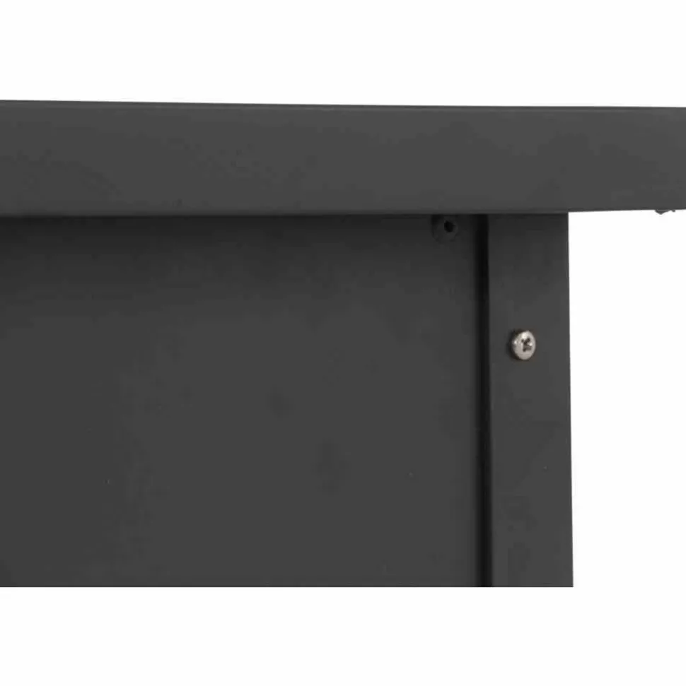 Kissenbox 'Sabano' Aluminium anthrazit 159 x 83 x 79 cm