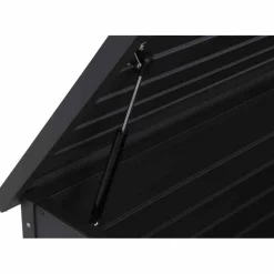 Kissenbox 'Sabano' Aluminium anthrazit 159 x 83 x 79 cm