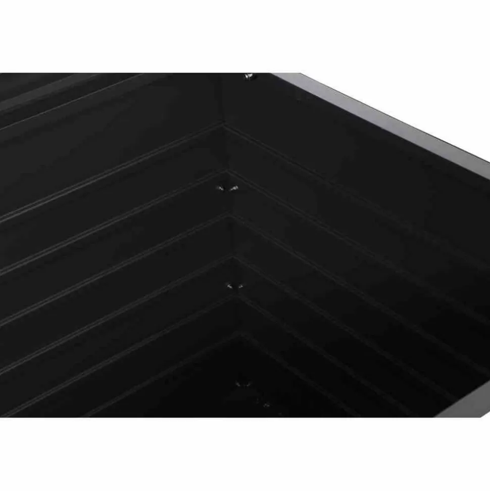 Kissenbox 'Sabano' Aluminium anthrazit 159 x 83 x 79 cm