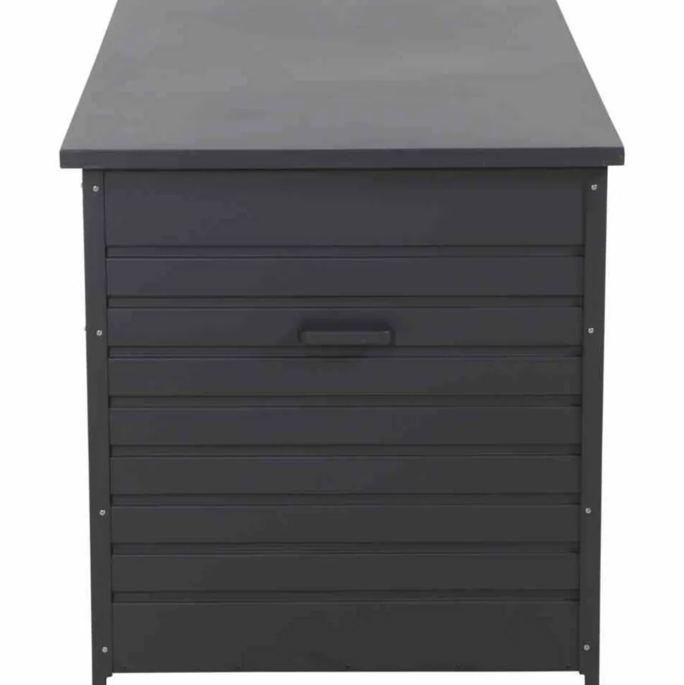 Kissenbox 'Sabano' Aluminium anthrazit 159 x 83 x 79 cm
