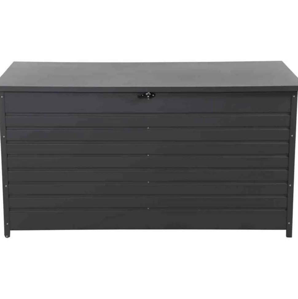 Kissenbox 'Sabano' Aluminium anthrazit 159 x 83 x 79 cm