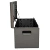 Kissenbox 'Space' Hart-Polyethylen grau 146,7 x 77,2 x 72,4 cm