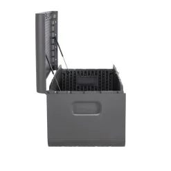 Kissenbox 'Space' Hart-Polyethylen anthrazit 147,1 x 63,6 x 72 cm