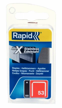 Klammern Typ 53/10 mm Edelstahl 1.080 Stück